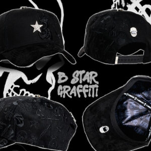 BARBAS HATS B STAR GRAFITTI