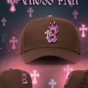 GORRA BARBAS HATS B-CROSS PINK