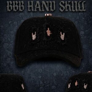 GORRA BARBAS HATS BBB HAND SKULL